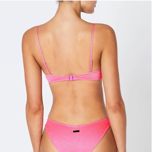 TRIANGL Mica - Pitaya Sparkle Bikini Top - Picture 6 of 14